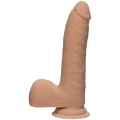 The D Realistic Slim Ultraskyn-Vanilla 7 Inch
