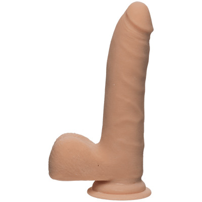 The D Realistic Slim Ultraskyn-Vanilla 7 Inch - The Dildo Hub