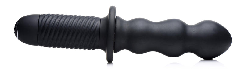 The Groove 10X Silicone Vibrator with Handle - The Dildo Hub