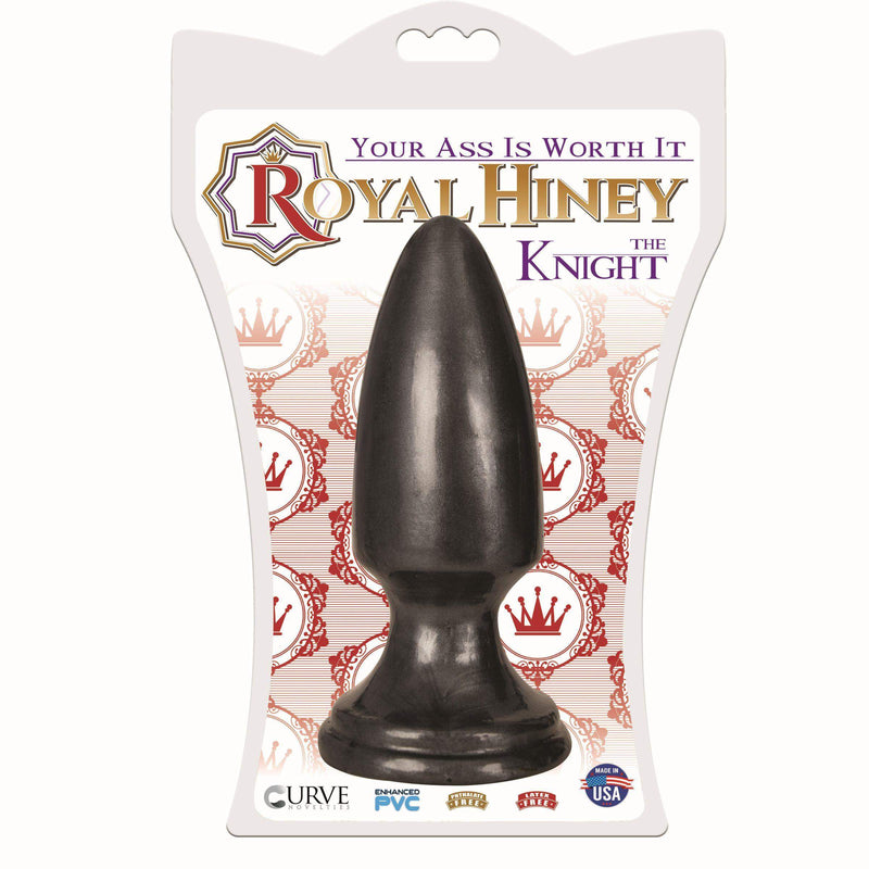 The Knight Anal Plug -Black - The Dildo Hub