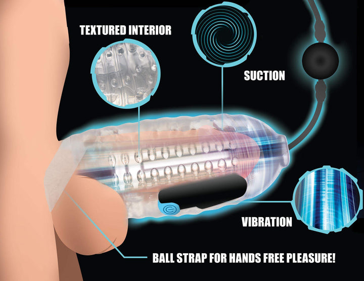 The Milker Pro Edition with Automatic Stroking, Suction and Vibration - The Dildo Hub