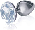 The Silver Starter Bejeweled Stainless Steel Plug