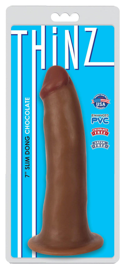 Thinz 7 Inch Slim Realistic Dong - Medium - The Dildo Hub