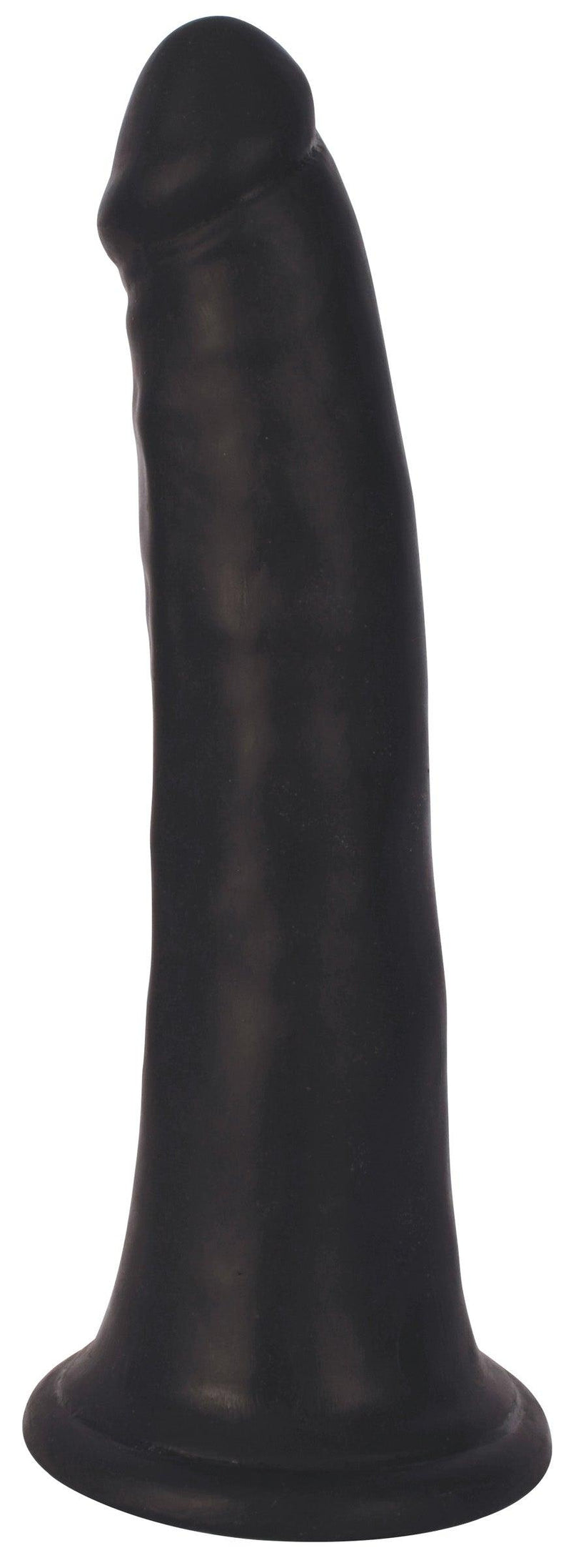 Thinz 8 Inch Slim Realistic Dildo- Black - The Dildo Hub