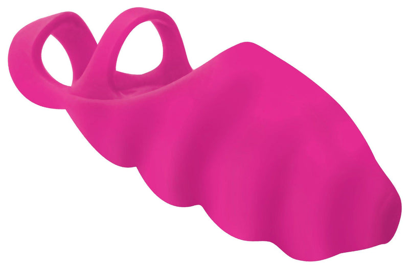 Thrill-Her Silicone Finger Vibrator - Pink - The Dildo Hub