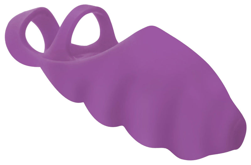 Thrill-Her Silicone Finger Vibrator - Purple - The Dildo Hub