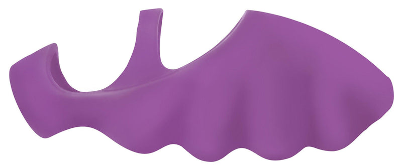 Thrill-Her Silicone Finger Vibrator - Purple - The Dildo Hub