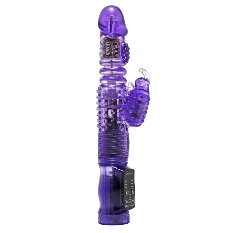 Thrusting Purple Rabbit Vibe - The Dildo Hub