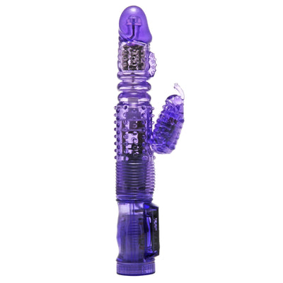 Thrusting Purple Rabbit Vibe - The Dildo Hub