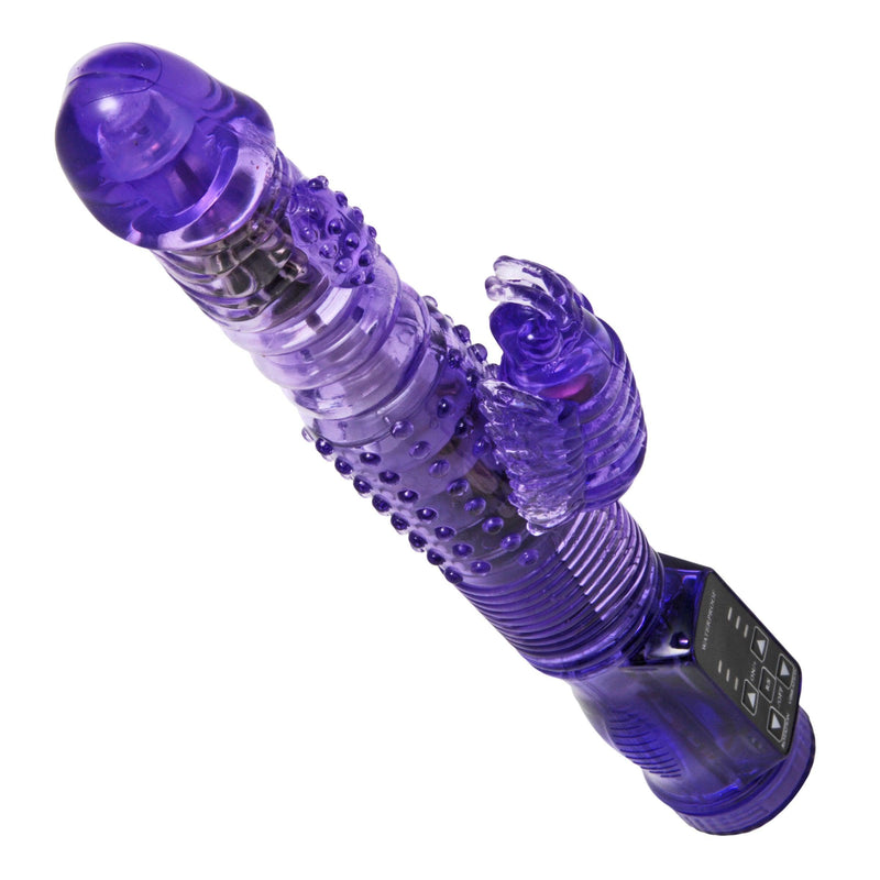 Thrusting Purple Rabbit Vibe - The Dildo Hub