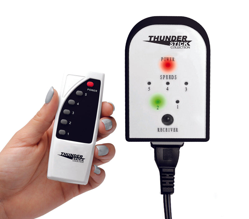 Thunder Touch 5 Speed Wireless Remote Wand Controller - The Dildo Hub