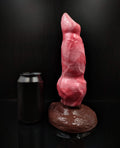Custom Tibetan Mastiff Large Dog Dildo in Platinum Silicone