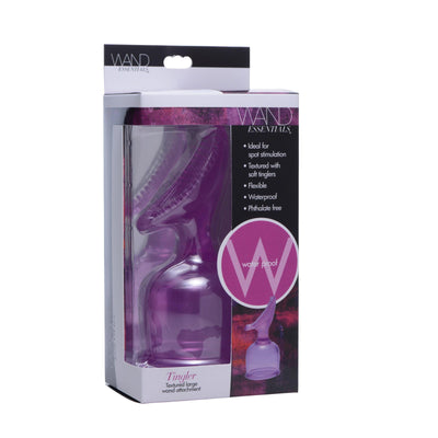 Tingler Textured Large Wand Attachment - The Dildo Hub