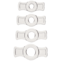 TitanMen® Tools - Cock Ring Set - Clear | Doc Johnson