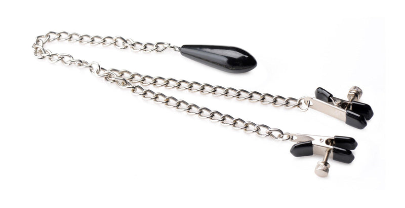 Titty Taunter Nipple Clamps with Weighted Bead - The Dildo Hub