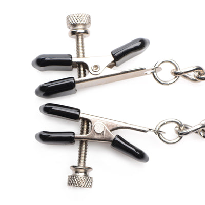 Titty Taunter Nipple Clamps with Weighted Bead - The Dildo Hub