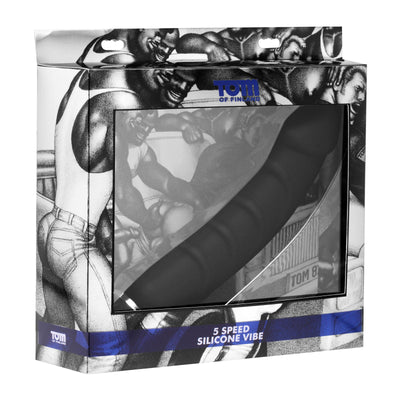 Tom of Finland 5 Speed Silicone Vibe - The Dildo Hub