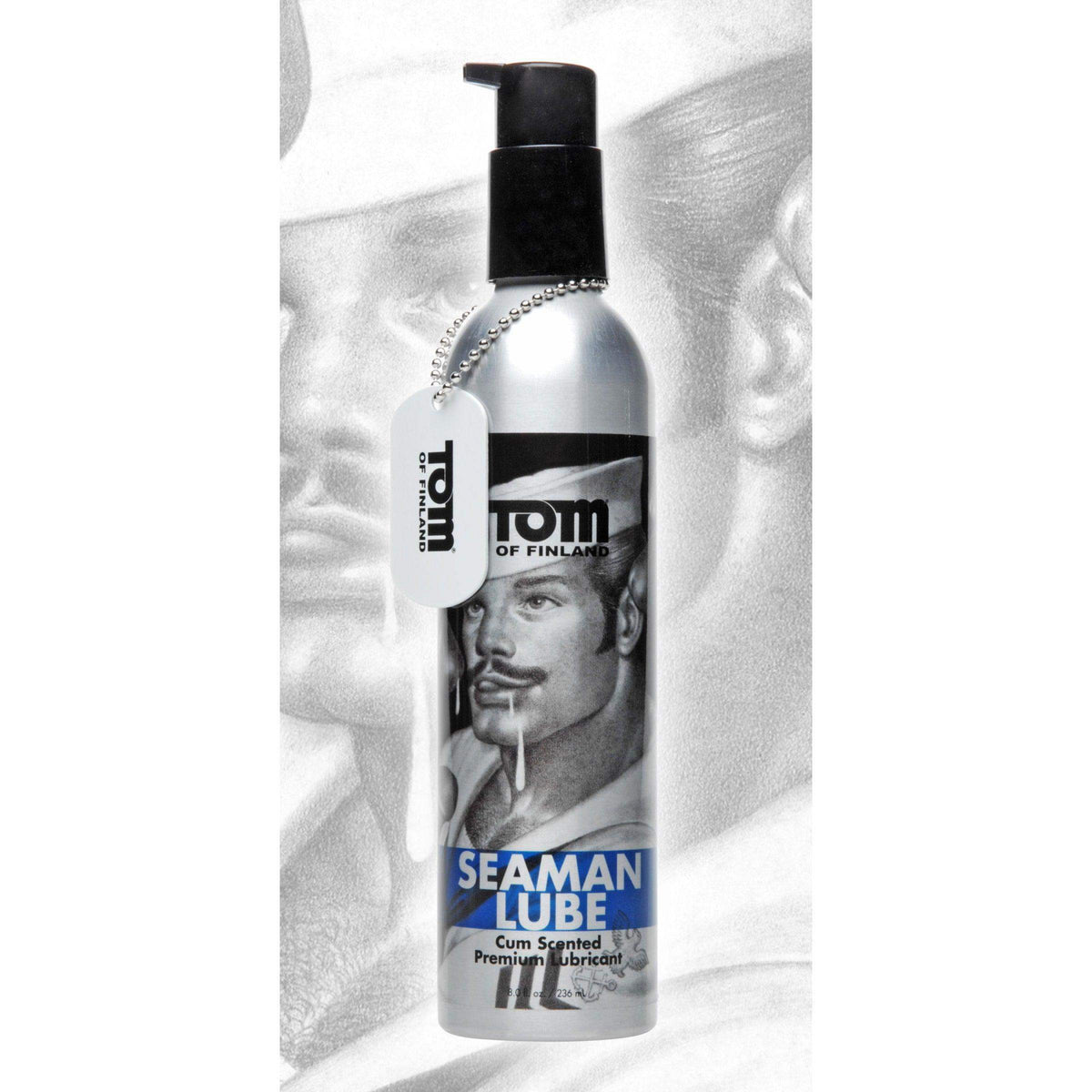 Tom of Finland 8 oz Cum-like Lube - The Dildo Hub