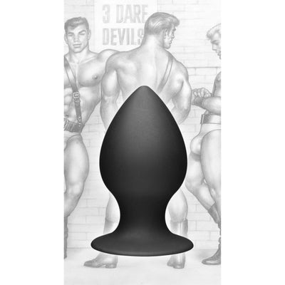 Tom of Finland Medium Silicone Anal Plug - The Dildo Hub