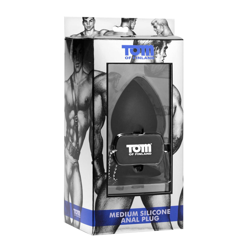 Tom of Finland Medium Silicone Anal Plug - The Dildo Hub