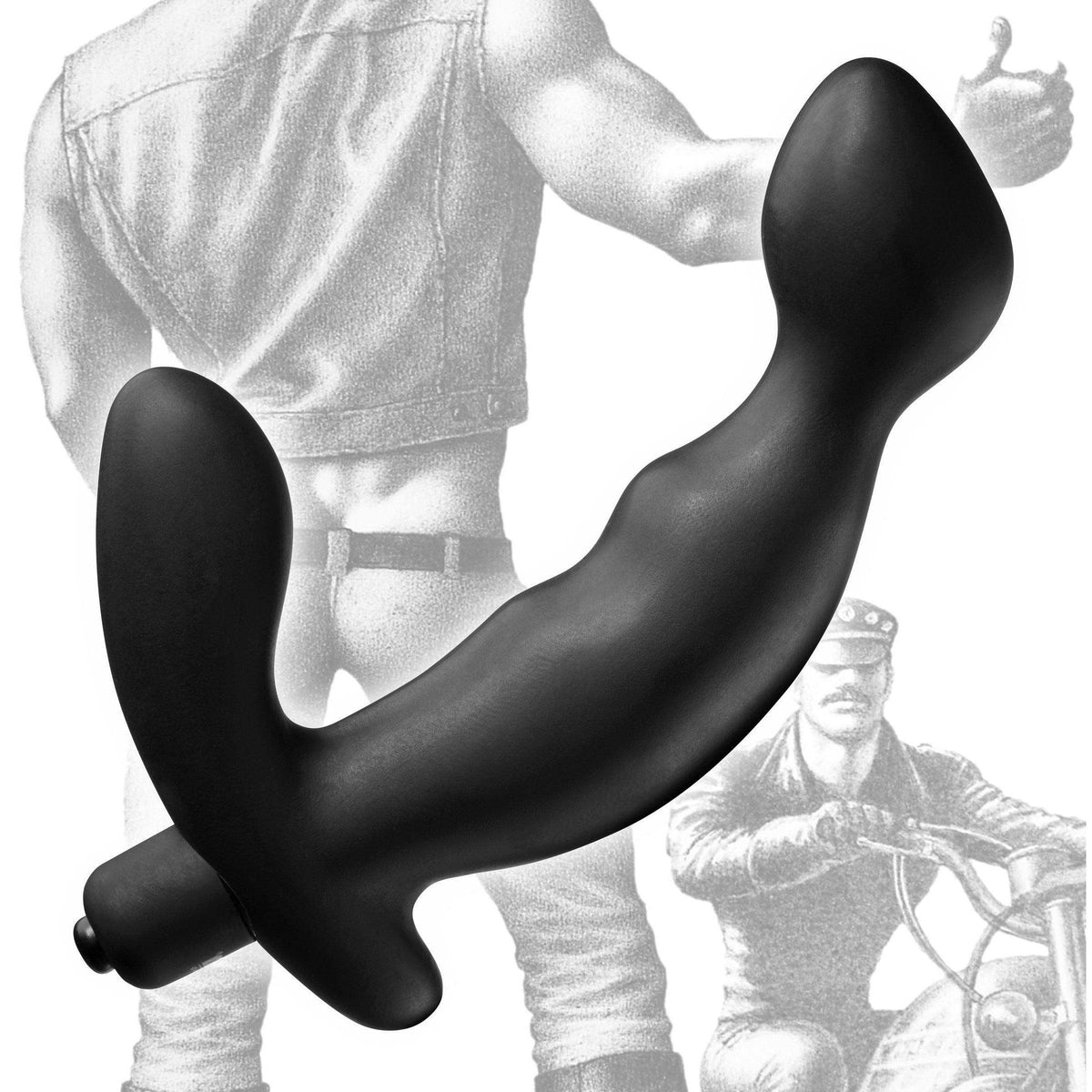 Tom of Finland Silicone P-Spot Vibe - The Dildo Hub