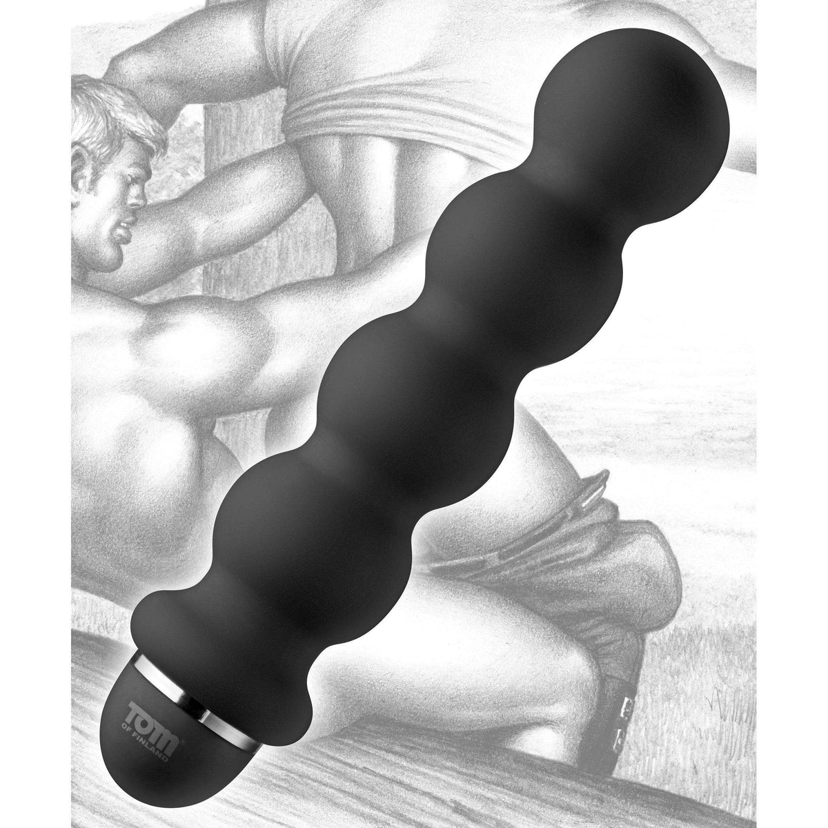 Tom of Finland Stacked Ball 5 Mode Vibe - The Dildo Hub