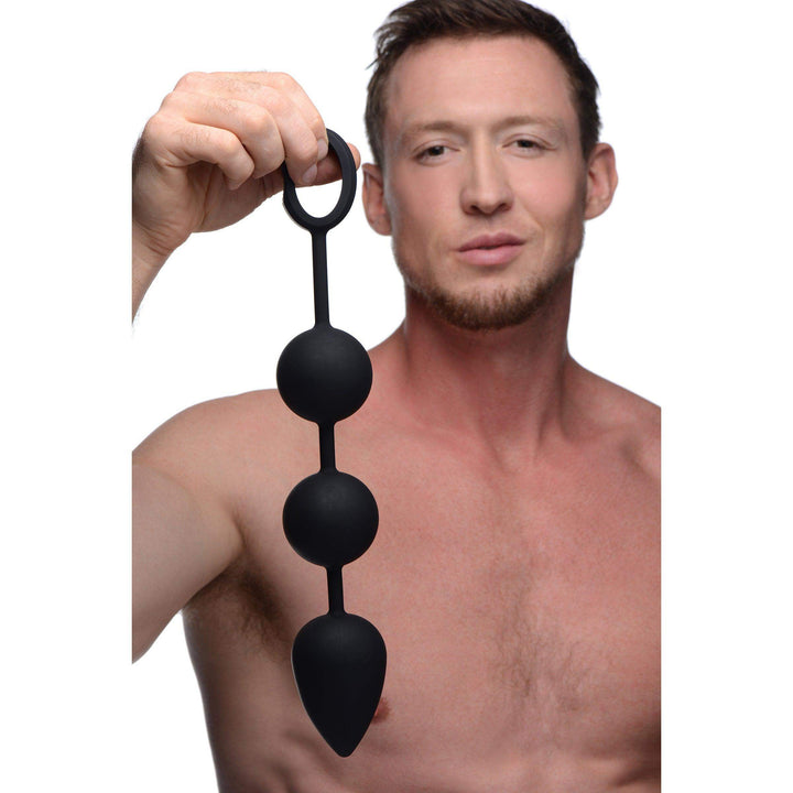 Tom of Finland Weighted Anal Ball Beads - The Dildo Hub