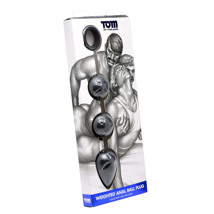 Tom of Finland Weighted Anal Ball Beads - The Dildo Hub