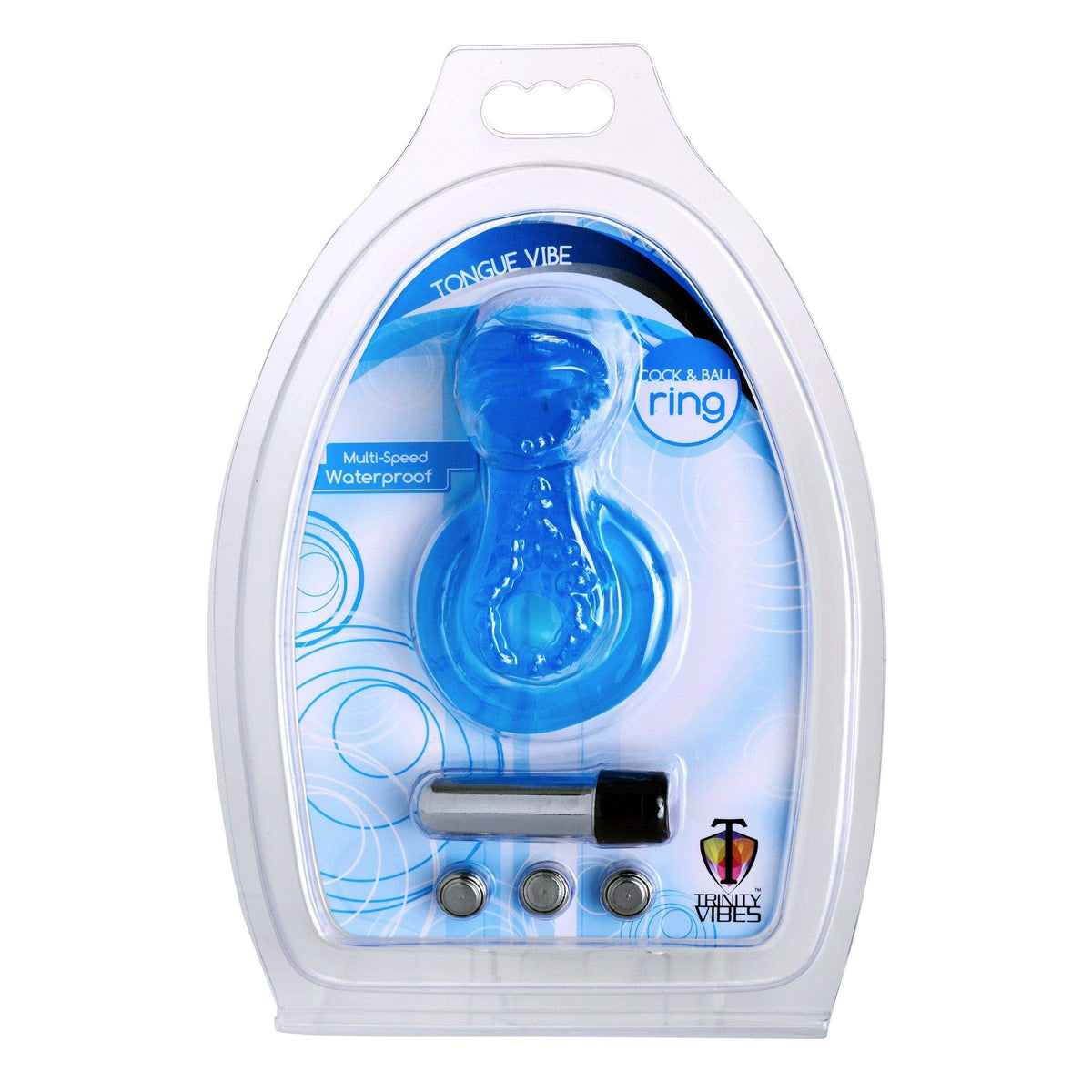 Tongue Vibe Cock and Ball Ring - The Dildo Hub