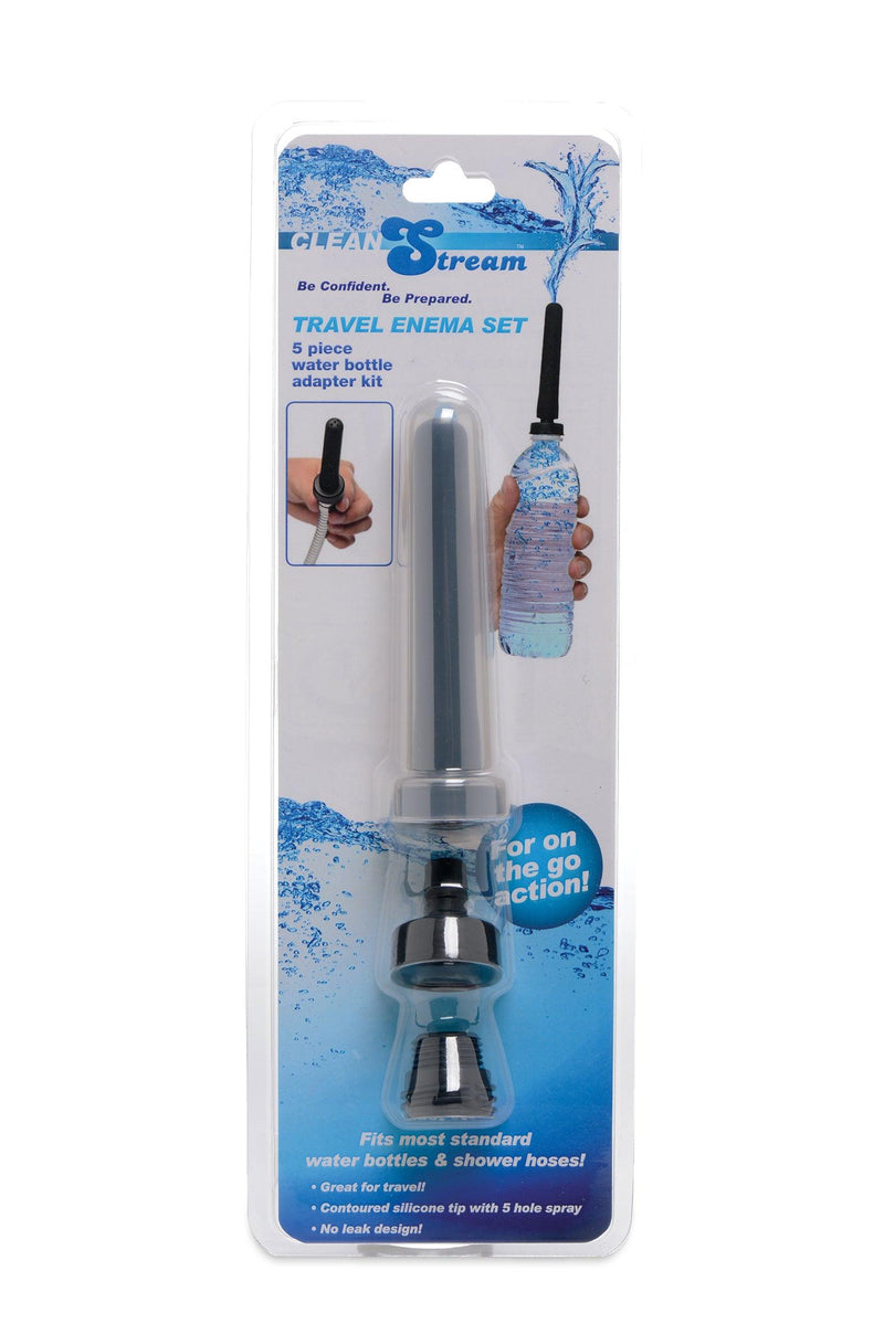 Travel Enema Water Bottle Adapter Set - The Dildo Hub