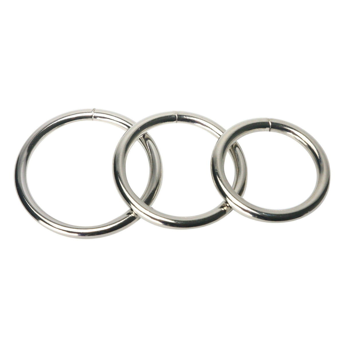 Trine Steel Ring Collection - The Dildo Hub