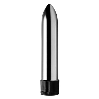 Trinity Silver Slim Vibrator - The Dildo Hub