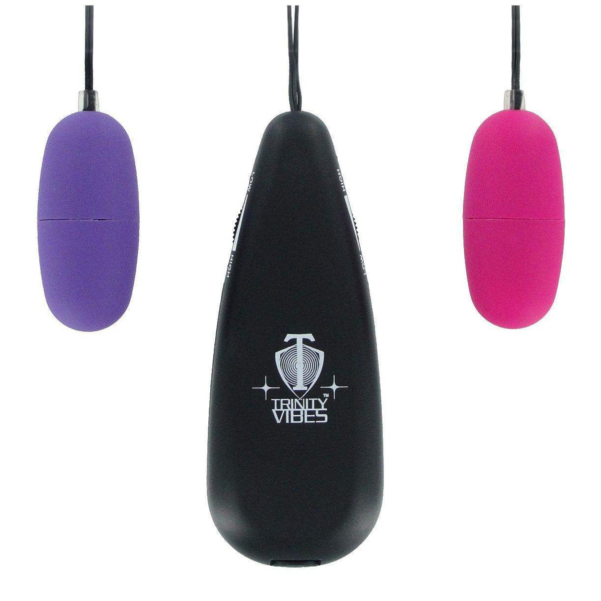 Trinity VelvaFeel Fuschian Twin Bullets - The Dildo Hub