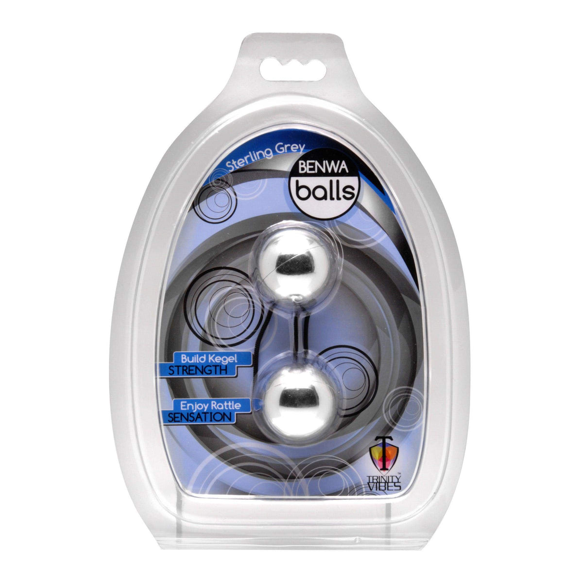 Trinity Vibes Sterling Grey Benwa Balls - The Dildo Hub