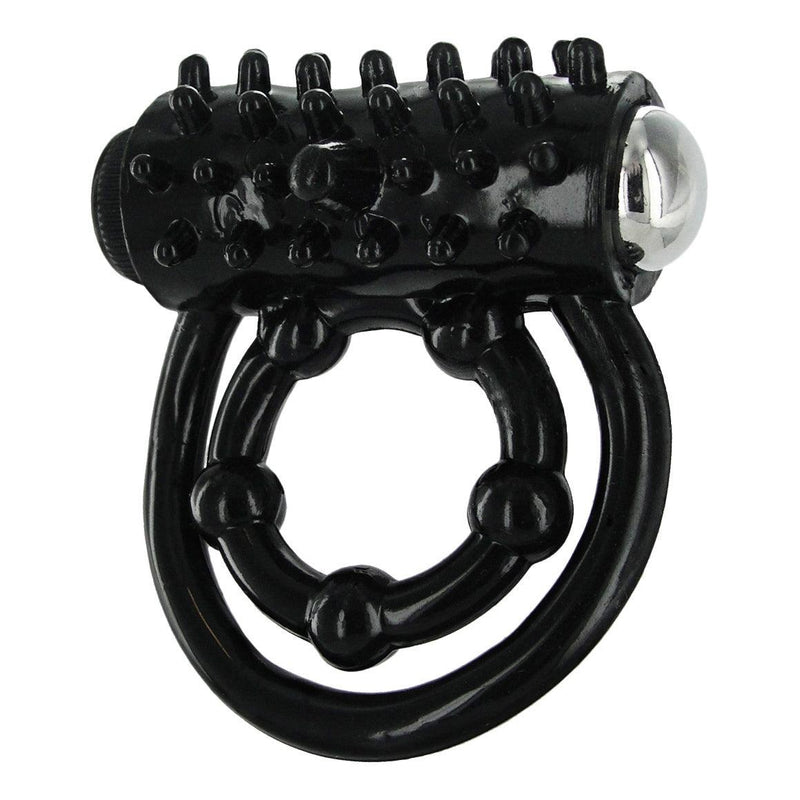 Trinity X Cock Ring- Black - The Dildo Hub