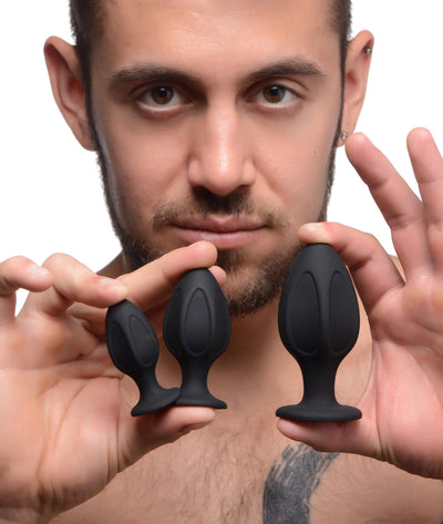 Triple Juicers Silicone Anal Trainer Set - The Dildo Hub