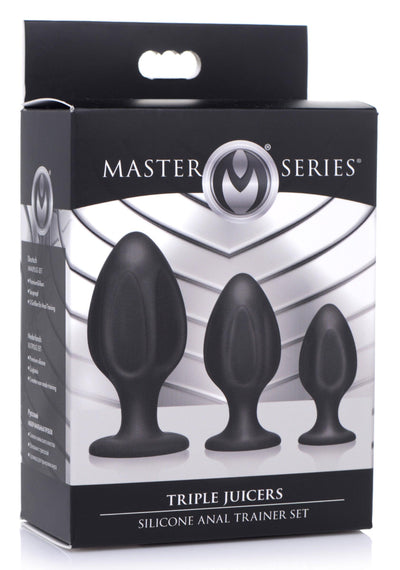 Triple Juicers Silicone Anal Trainer Set - The Dildo Hub