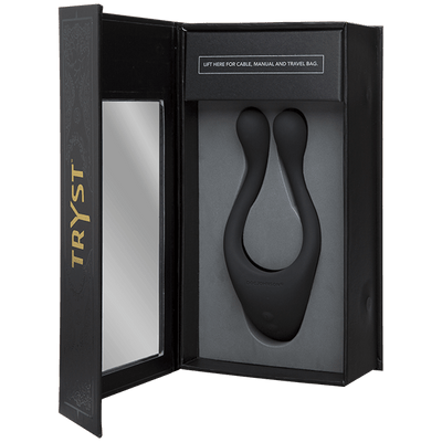 Tryst Multi Erogenous Zone Massager - Black - The Dildo Hub