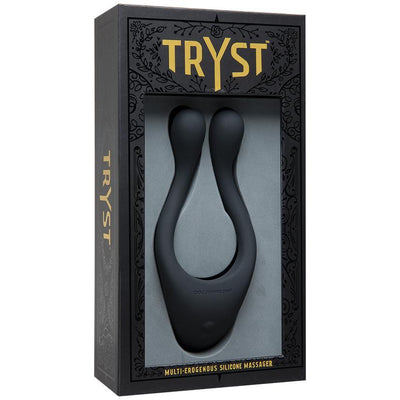 Tryst Multi Erogenous Zone Massager - Black - The Dildo Hub