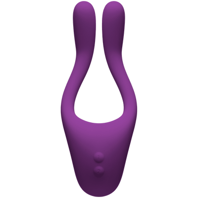 Tryst Multi Erogenous Zone Silicone Massager - Purple - The Dildo Hub