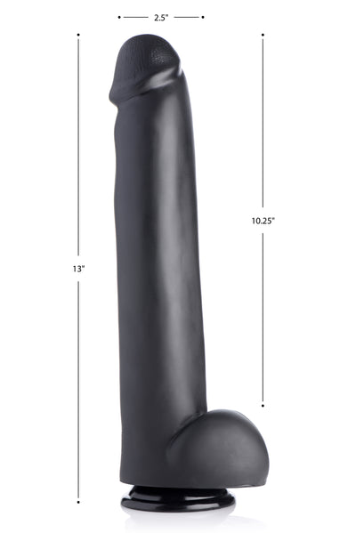The Master Suction Cup Dildo - Black Dildos from Master Cock