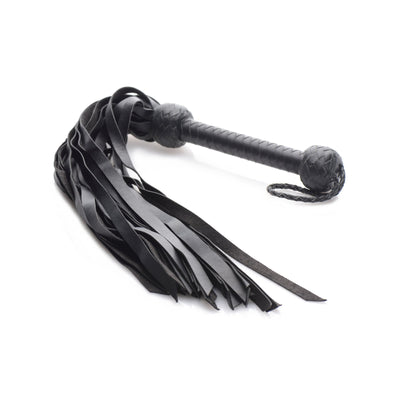 Strict Leather Premium Deerskin Flogger- Black Impact from Strict Leather