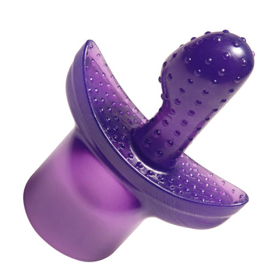 Turbo Purple Pleasure Wand Kit with Free Attachment - The Dildo Hub