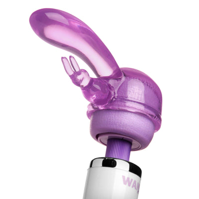 Turbo Purple Pleasure Wand Kit with Free Attachment - The Dildo Hub