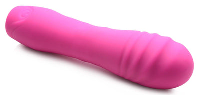 Twirl Teaser Rotating Beads Silicone Vibrator - The Dildo Hub