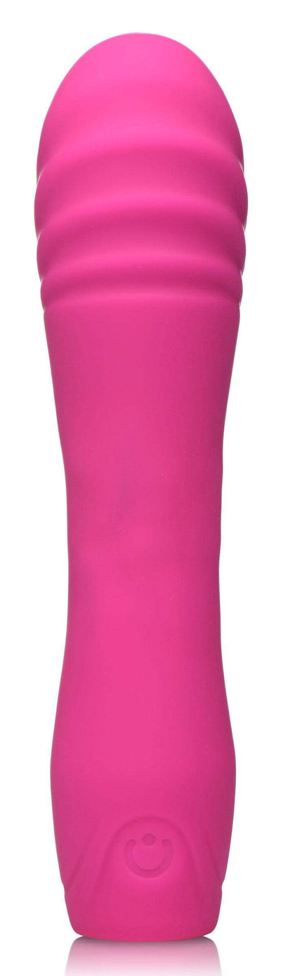 Twirl Teaser Rotating Beads Silicone Vibrator - The Dildo Hub