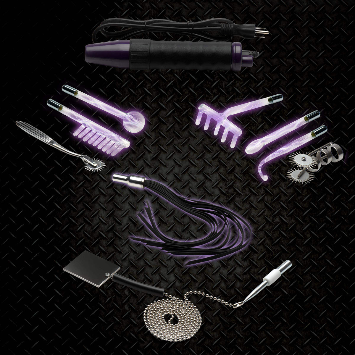 Ultra Neo Violet Wand 10 Piece Set - The Dildo Hub