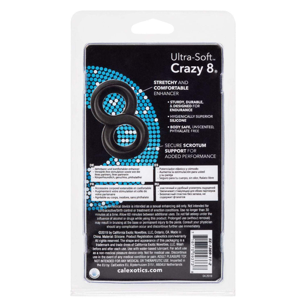 Ultra-Soft™ Crazy 8® Cock Rings | CalExotics - The Dildo Hub