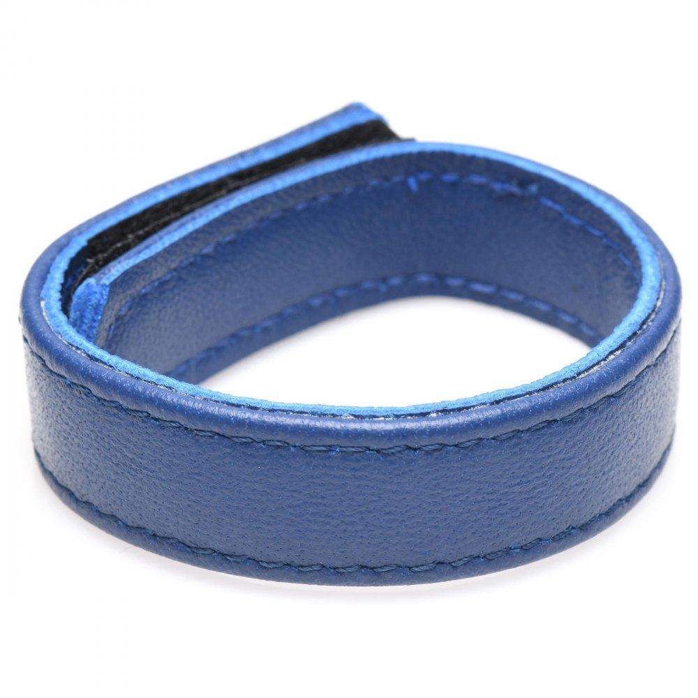 Velcro Leather Cock Ring - The Dildo Hub