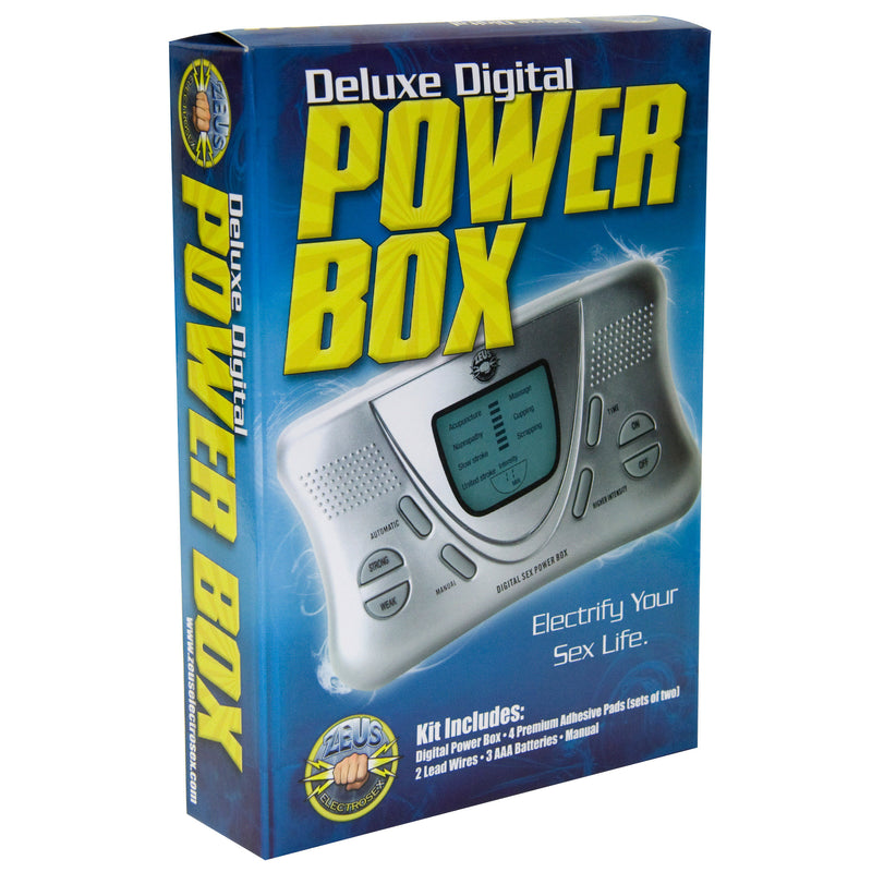 Zeus Electrosex Deluxe Digital Power Box Electro from Zeus Electrosex